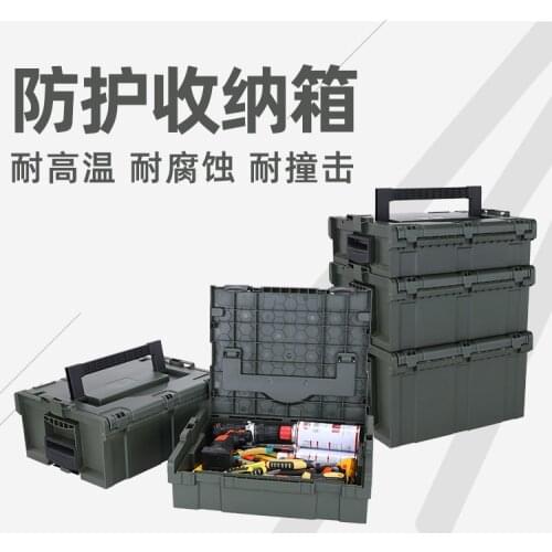 Handle Home Tool Box Cabinet Multifunction Plastic Tools Box Professional Organizer Caja De Heraminetas Garage Storage EA60GX