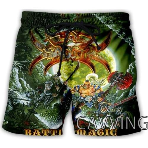 CAVVING 3D Printed Bal-Sagoth Rock Summer Beach Shorts Streetwear Quick Dry Casual Shorts Sweat Shorts for Women/men