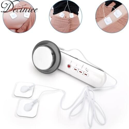 Ultrasound Cavitation EMS Body Slimming Massager Weight Loss Anti Cellulite Fat Burner Galvanic Infrared Ultrasonic Wave Therapy
