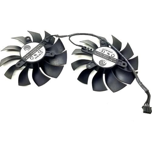 For EVGA GTX1080TI SC GTX 1080 Ti SC Black Edition SC2 Fan Graphics Card Cooling Fan 2PCS/Lot PLA09215B12H 12V 0.55A 86mm 4Pin