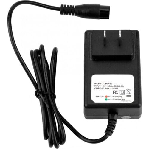 24V 0.6A Electric Scooter Battery Charger for Razor E100 E125 E500S PR200 US Plug 110V Car accessories