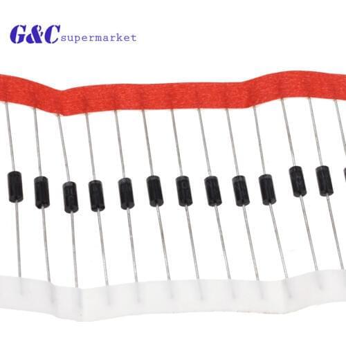 100PCS 1A 1000V Diode 1N4007 IN4007 DO-41 100% New Origin