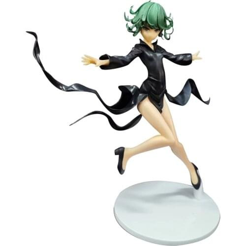 23cm Japan FREEing ONE PUNCH-MAN Terrible Tornado PVC Action Figure Toy Anime Sexy Girl Figurines gift T30