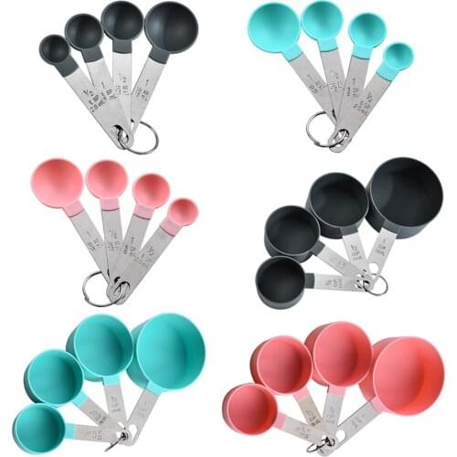 4pcs Kitchen Measuring Spoons Teaspoon Coffee Sugar Scoop Cake Baking Flour Measuring Cups Kitchen Cooking Tools