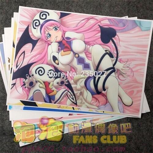 8 pcs/set Anime To LOVE poster Lala Satalin Deviluke Momo Belia wall pictures for living room A3 Film posters gifts