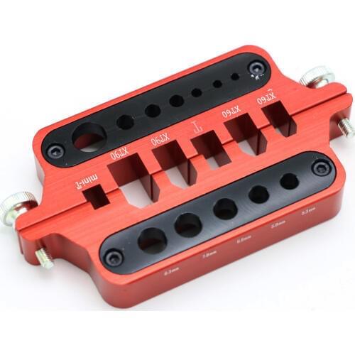 Aluminum Universal Soldering Insulate Station For XT60 XT90 T Plug / 3.5MM Banana Plug