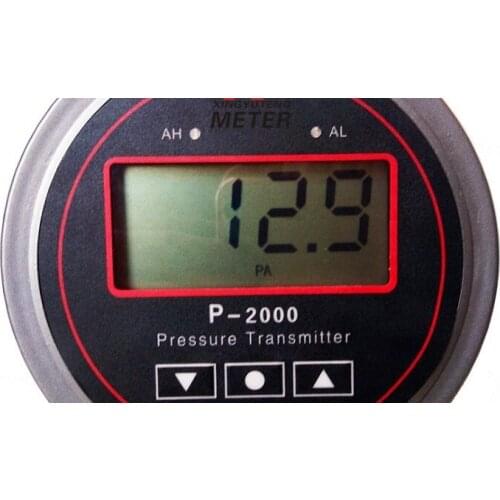 LCD Digital Differential Pressure Gauge For Operating Room