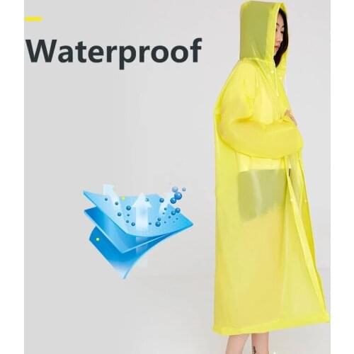 Women Raincoats Men Blue Rain Clothes Covers Impermeable Rainwear Capa De Chuva Chubasquero Poncho Waterproof Hooded Rain Coat
