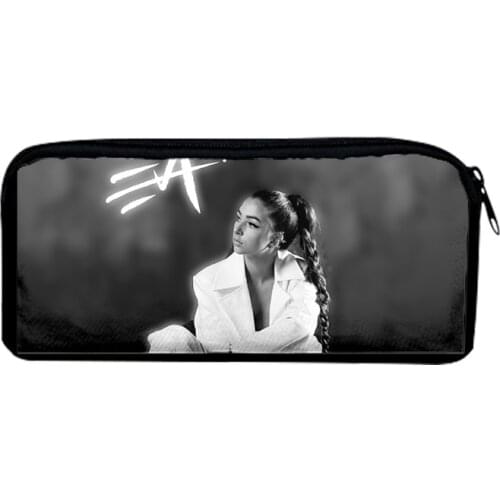 Eva Queen 3D Merch Oxford Cloth POffice Student Pencilcase Cute Canvas Pencil Bag