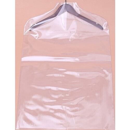 Pack of 5pcs Clear PVC Covers for Clothes Garment Coat Jacket Shirt Suit Dust Moisture Proof Protection Case KU001