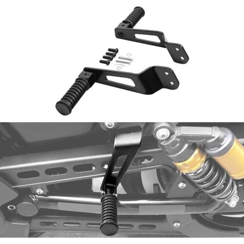 Motorcycle L&R Rear Passenger Foot Peg Footrest Bracket for Yamaha Bolt XVS 950 2014-2016