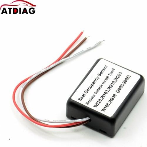Newest Seat Occupancy Sensor Emulator Suitable for MB Type 6 SRS for mercedes benz W220 W163 W210 W203 W168 W639 2000-2005