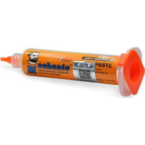 NEW 1Pc Soldering Flux Paste Mechanic RMA-UV10 10cc BGA Flux Paste For Solder Station Soldering Iron