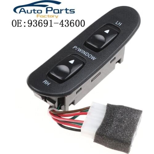 New 7 Pins Electric Power Window Switch Front Left Auto Parts For Hyundai H100 Kasten 93-12 93691-43600 9369143600
