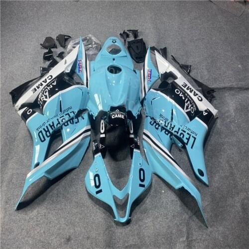 Fairing For Honda 2009 2010 2011 2012 2009-2012 CBR 600RR Injection Plastic ABS light blue white black Motorcycle Fairing