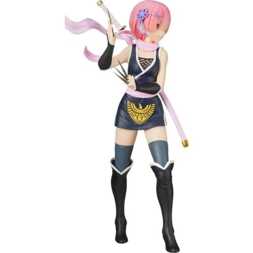 Pre-Sale Re:life In A Different World From Zero Ram Female Ninja Pvc Model Cartoon Toy Collectible Model Toys Anime Toys Gift
