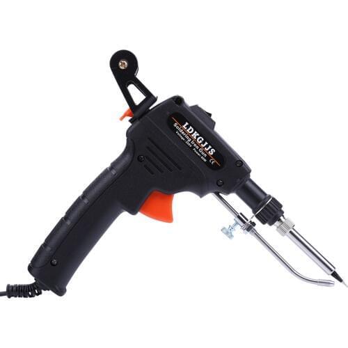 110V/220V 60W Hand-held Soldering Gun Automatically Send Tin Gun Internal Heating Soldeerbout Solder Iron Welding Tools