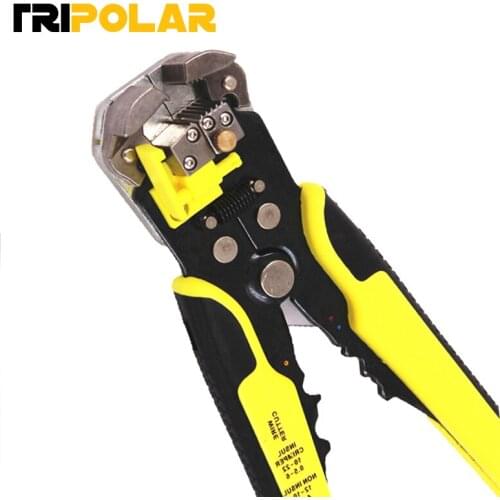 JX1301 Cable Wire Stripper Cutter Crimper Automatic Multifunctional TAB Terminal Crimping Stripping Plier Tools