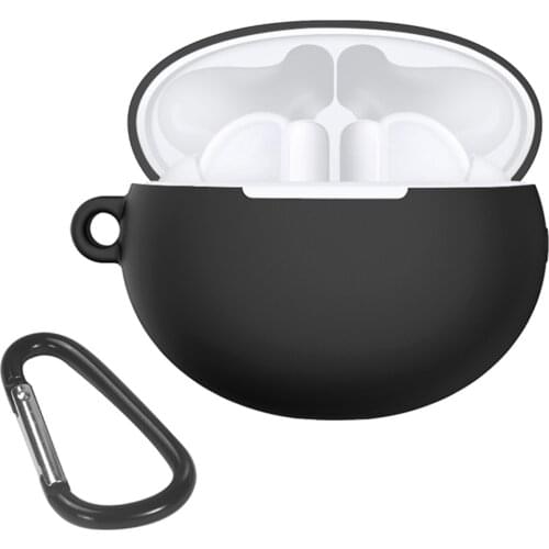 Silicone Carrying Case Protective Skin Cover For Huawei Freebuds 4i Wireless Bluetooth Noise Cancelling Headphone Silicone Case