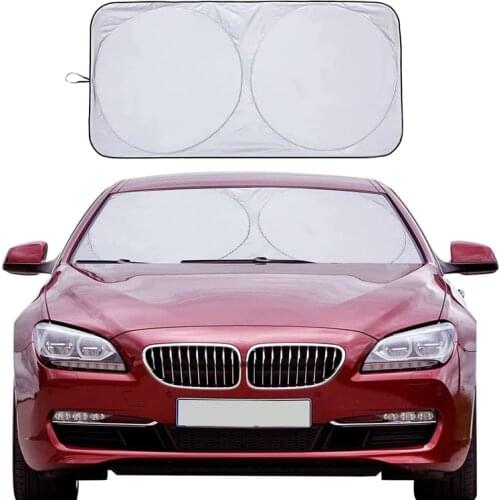 UV Protection Shield Universal Front Rear Car Window Sunshade Sun Shade Visor Windshield Cover Auto Car SunShade Anti Snow Ice