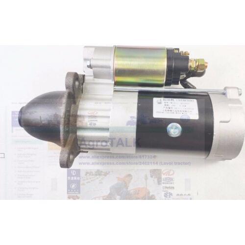 Starter motor QD265G for Yituo engine 4105 6105, Weifang 4105, please check the nameplate of your starter, Part number