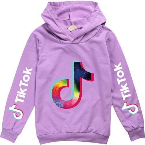 TIK TOK Childrens Clothing For Boys Cotton Baby Hoodie Kids Toddler Girl Clothes 2021 Christmas Outfits