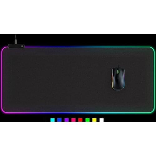 Waterproof Big Size Symphony Led Super Luminous Mouse Pad RGB Large Table Mat Gaming Keyboard Mouse Pad