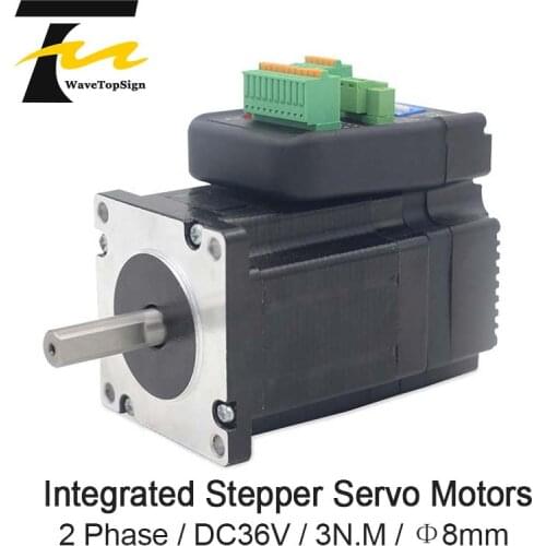 JMC NEMA24 iHSS60-36-30 3N.M Integrated Closed Loop Stepper Motor With Driver Input Voltage 36VDC