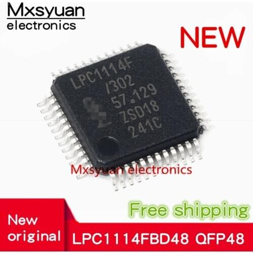 10pcs~100pcs/lot LPC1114F LPC1114FBD48 LPC1114F/302 LPC1114FBD48/302 QFP-48 New original In stock