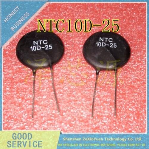 10PCS/LOT THERMAL RESISTOR NTC10D-25 NTC 10D-25
