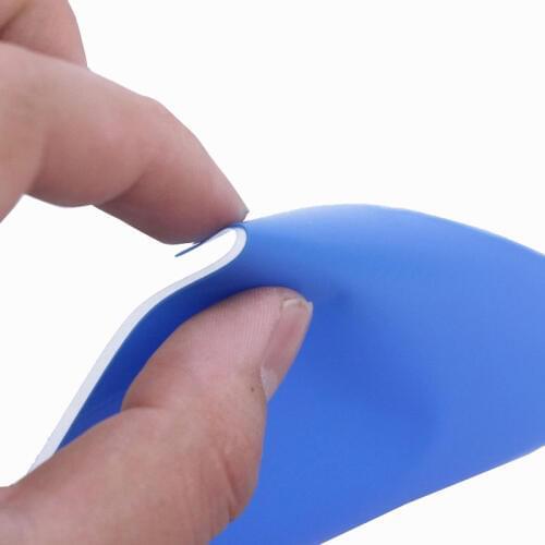 100Pcs Blue 100mm x 100mm x 1mm GPU CPU VGA Thermal Conductive Silicone Pads