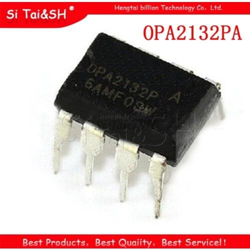 5PCS OPA2132PA OPA2134PA OPA2132 OPA2134 DIP-8 audio op amp IC chip double channel amplifier new and original IC