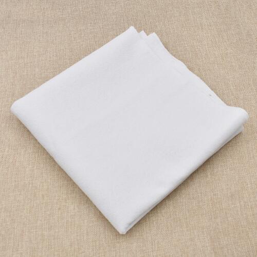 95*50cm White Color Single Adhesive Polyester Interlining Cloth For DIY Sewing Garment Bag Toys Quilting Fabric