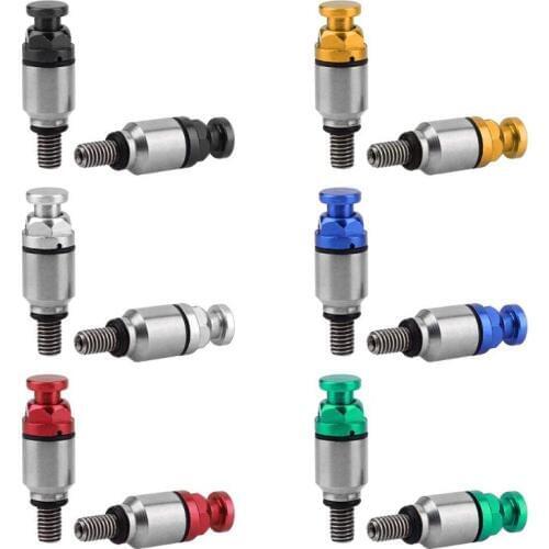 1 Pair M5x0.8mm Fork Air Bleeders Relief Valves for Motocross Dirt Bike Motorcycle Accessories Parts Air Bleeder Valves New