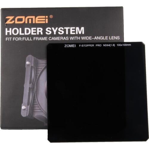 Zomei 100mm ND1000 Square Filter HD Optical Glass 100x100mm 10-Stop Neutral Density ND 1000 For Cokin Z Lee Hitech 100mm Holder