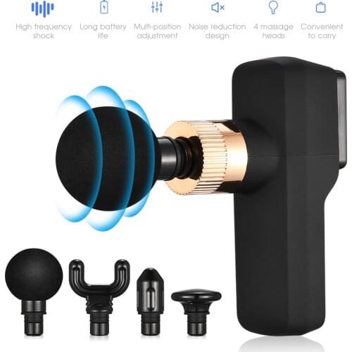 Massage Gun Mini Pocket Type C Massager Deep Muscle Vibration Relief Pain Relax Fitness Therapy for Body Massage Relaxation