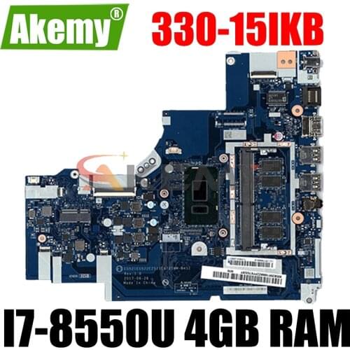 NM-B451 UMA Motherboard w/ i7-8550U & 4G RAM - 5B20Q13060 for Lenovo IdeaPad 320-15IKB Touch