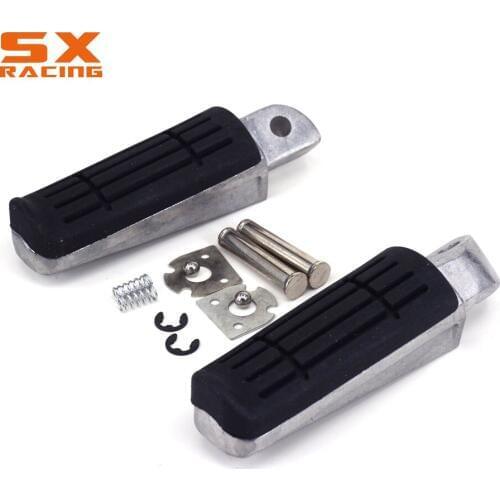 Motorcycle Street Bike Rear Foot Pegs Pedal For YAMAHA FJR1300 FZ1 FZ400 FZ6 FZ6R XJR400 XJR1200 XJR1300 XJ6 FZ1