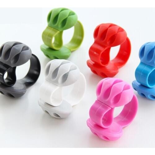 Desk Cable Clips Triple Slots Desktop Cable Organizer Wire Cord Management System Office Table Organizer Securing Clamp