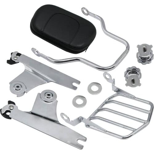 New Detachable Backrest Sissy Bar Luggage Rack