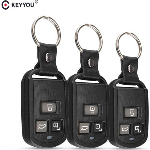 KEYYOU New 3 Buttons Car Remote Key Shell For Hyundai Sonata Moinca Keyless Entry Remote Fob Key Case