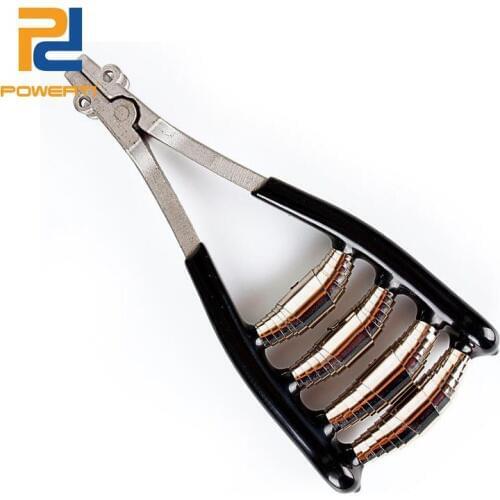POWERTI Pliers Stringers Starting Clamps Four Spring for Badminton Tennis Racket Stringing Tools Machine
