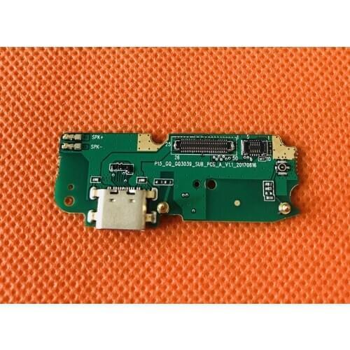 Used Original USB Plug Charge Board+Microphone mic For Ulefone T1 Helio P25 Octa Core 5.5 inch FHD Free shipping