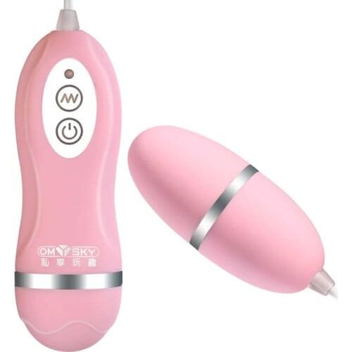Wired Powerful 10 Speed Egg Vibrator Clitoris Sex Toys for Women Vaginal Ball G-spot Massager Remote Control Vibrating Egg OF