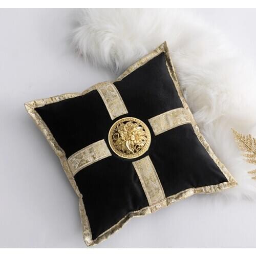 Middle East Luxury Royal Ceramic Incense Burner Pillow Censer Holder Creative Velvet Cushion Living Room Car Home Decor Futon