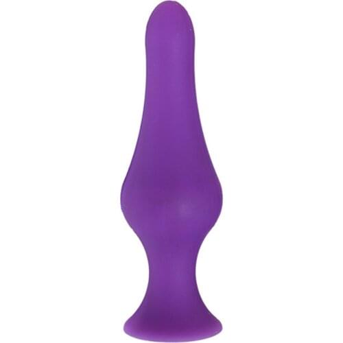 New Health Prostate Anal Massager Butt Jelly Silicone Beginner Anal Plug