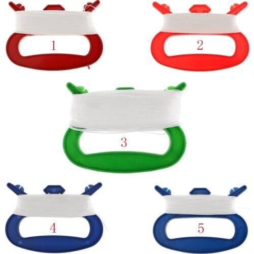 2x 100m Flying Kite Line String D Shape Winder Board Outdoor Sport Tool Blue