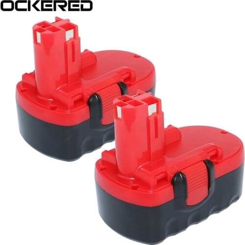 Ockered 18V Rechargeable Battery For Bosch BAT025 BAT026 BAT160 BAT180 BAT181 BAT189 1300mAH Ni-Mh Power Tool Batteries