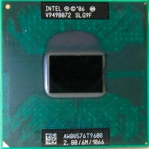 Free Shipping intel CPU laptop Core 2 Duo T9600 CPU 6M Cache/2.8GHz/1066/Dual-Core Socket 479 processor t9900 P9600 GM45 PM45