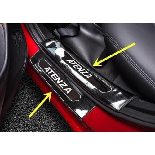 For Mazda 6 ATENZA 2014-2020 High-quality stainless steel Threshold bar Welcome pedal Anti-scratch Car styling